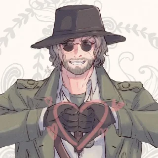 🖤 emoji Resident Evil Village Telegram sticker 23 of 120