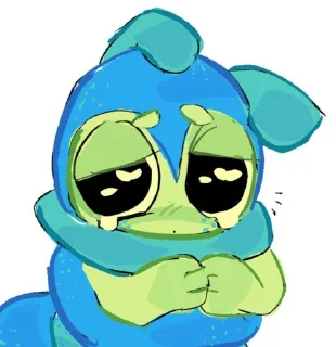 😢 emoji ✯~Сквирми~✯(@Kitik_kitOrig) Telegram sticker 10 of 117