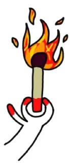 🔥 emoji Red of the king Telegram sticker 10 of 25