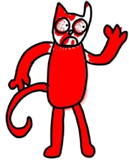😟 emoji Red of the king Telegram sticker 19 of 25