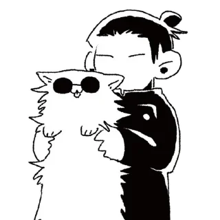 🌟 emoji Geto Manga @ShloY | @KorPh Telegram sticker 15 of 100