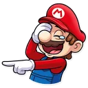 Sticker from It's-a Me, Mario!