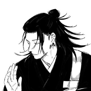 🌟 emoji Geto Manga @ShloY | @KorPh Telegram sticker 2 of 100