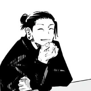 🌟 emoji Geto Manga @ShloY | @KorPh Telegram sticker 6 of 100