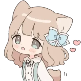 ❤️ emoji ૮꒰ ᴗ . ᴗ🎀 ꒱ა Telegram sticker 19 of 44