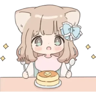 😋 emoji ૮꒰ ᴗ . ᴗ🎀 ꒱ა Telegram sticker 5 of 44