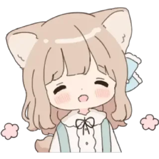 🥰 emoji ૮꒰ ᴗ . ᴗ🎀 ꒱ა Telegram sticker 10 of 44