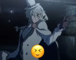 |bsd| бродячі пси @ksedensmua sticker 3