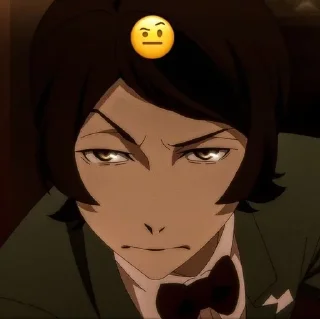 |bsd| бродячі пси @ksedensmua sticker 2