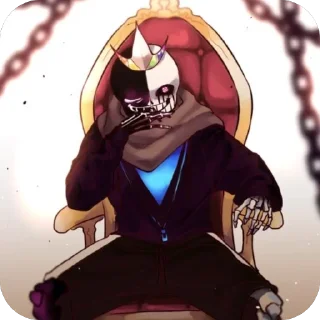 Sticker from KingMultiverseSans @UndertaleDeltaruneStickersArts