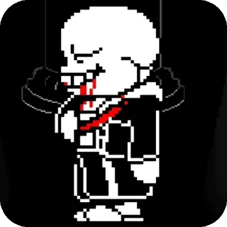 Sticker from Sans