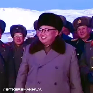 🇰🇵 emoji ким чен ын 𖥻 @stikersmanhwa Telegram sticker 7 of 50