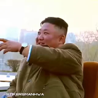 🇰🇵 emoji ким чен ын 𖥻 @stikersmanhwa Telegram sticker 5 of 50