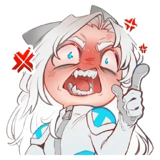🤬 emoji CapXenomorph by @JunkXen_Sleep Telegram sticker 10 of 15