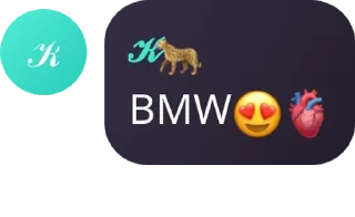 😍 emoji 𝒦🐆 Telegram sticker 21 of 41