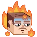 😨 emoji Human Box Telegram sticker 13 of 15