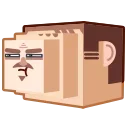 🤔 emoji Human Box Telegram sticker 6 of 15