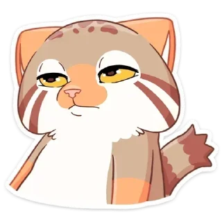 😐 emoji Манул Ур ➩ @Earth928B Telegram sticker 10 of 48