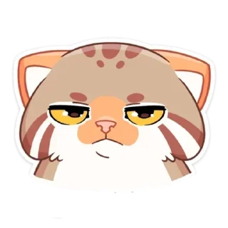 😕 emoji Манул Ур ➩ @Earth928B Telegram sticker 6 of 48