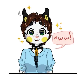 Sticker from білочка Рісу