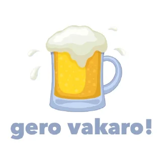 🍺 emoji From Lithuania with love Telegram sticker 18 of 50