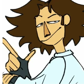 😏 emoji Martin Walls Telegram sticker 10 of 34