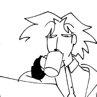 ☕️ emoji Martin Walls Telegram sticker 19 of 34