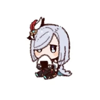 🌟 emoji Шень Хэ от @Happy_chamomile Telegram sticker 13 of 50