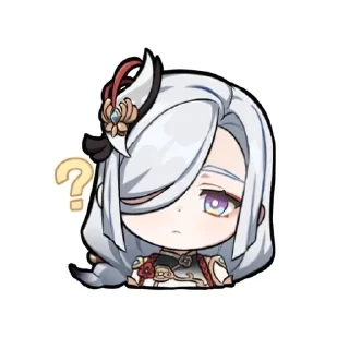🌟 emoji Шень Хэ от @Happy_chamomile Telegram sticker 10 of 50