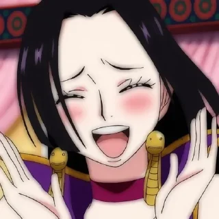 😘 emoji Hancock by @Loveyouluffy Telegram sticker 1 of 109