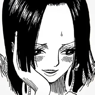 😍 emoji Hancock by @Loveyouluffy Telegram sticker 14 of 109