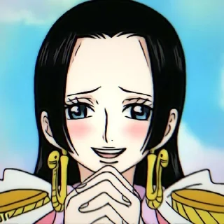 😍 emoji Hancock by @Loveyouluffy Telegram sticker 6 of 109