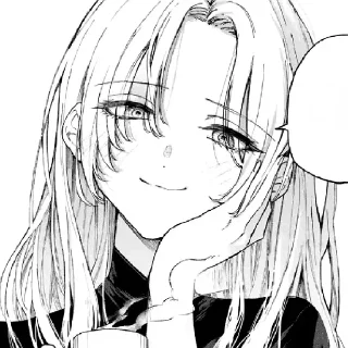 Sticker from Shikimori-san