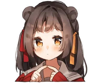 ❤️ emoji тянки ୨୧ @softsticks Telegram sticker 6 of 40