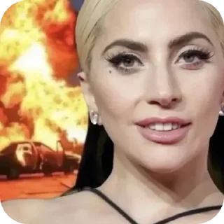 😇 emoji Sticker_with_GaGa by: @OptimisticBitch Telegram sticker 9 of 81