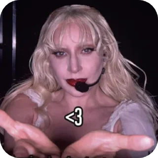 💘 emoji Sticker_with_GaGa by: @OptimisticBitch Telegram sticker 8 of 81