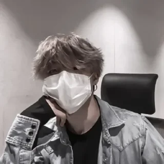 Sticker from JIMIN by @emptyhlp