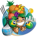 Sticker from Flags Of The World