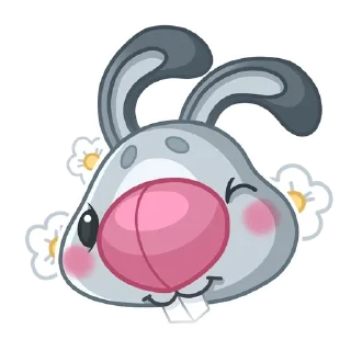Sticker from Зайчик Плюша @jstplf