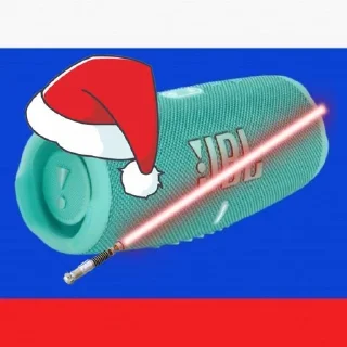 🟦 emoji Колонка 1337 Telegram sticker 23 of 24