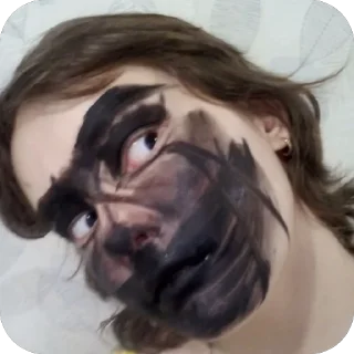 🫥 emoji ахуенные макияжы чувыдры Telegram sticker 21 of 115