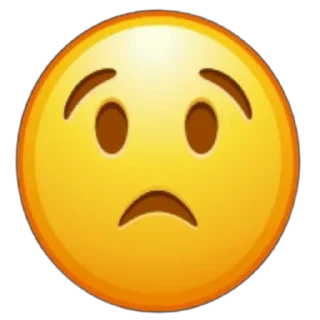 😢 emoji Смайлии; @shtukatipo Telegram sticker 9 of 26