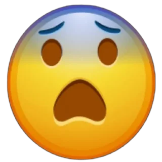 😨 emoji Смайлии; @shtukatipo Telegram sticker 11 of 26