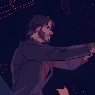 Sticker from John wick @Serebrealstik @Darkhot14p