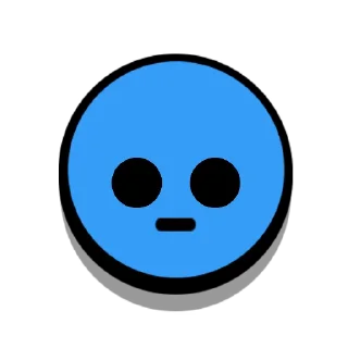 😦 emoji Anim Default Pins @BrawlStarsStik Telegram sticker 7 of 105