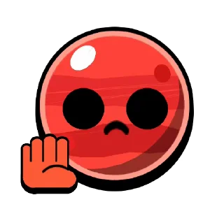 ✖️ emoji Anim Default Pins @BrawlStarsStik Telegram sticker 20 of 105