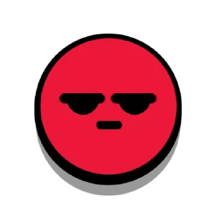 😠 emoji Anim Default Pins @BrawlStarsStik Telegram sticker 15 of 105