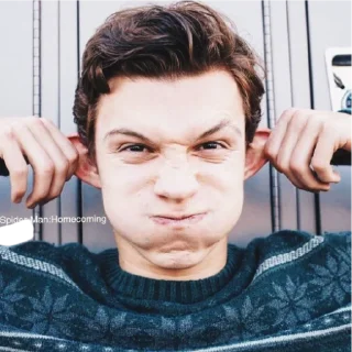 Sticker from Peter Parker