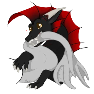 😮 emoji Crimson Night Sky Telegram sticker 12 of 106
