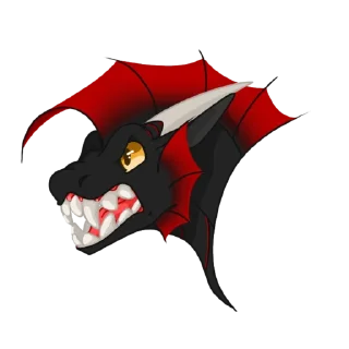 😡 emoji Crimson Night Sky Telegram sticker 18 of 106